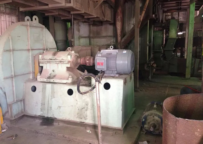 2025年12月19日(rì)陽春基(ji)地節能(néng)電機更(geng)換現場(chǎng)